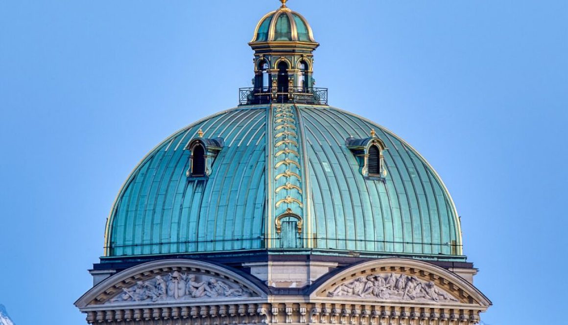 Swiss Federal Palace in Bern for a post about Switzerland and basic income